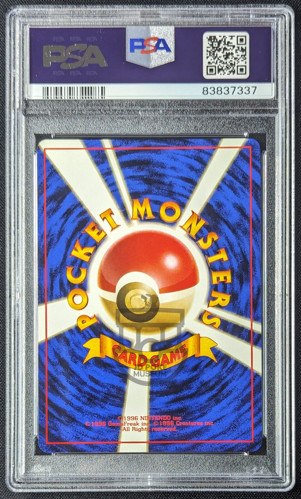 Pokemon 1997 Japanese Rocket Set - Dark Hypno No.097 Holo Card - NM-Mint PSA 8