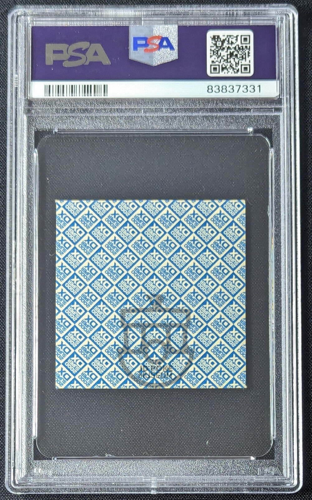 Pokemon 2000 Japanese Amada Super DX - Squirtle D170 Gold Foil Sticker - PSA 8