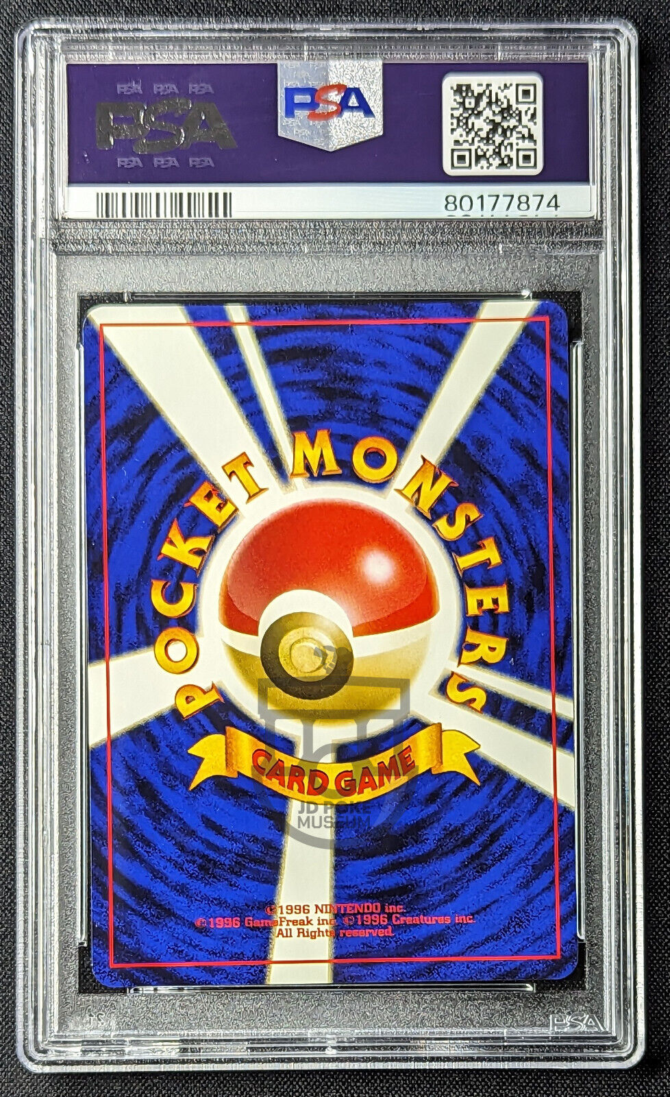 Pokemon 1997 Japanese Rocket Set - Charmander No.004 Card - Gem Mint PSA 10