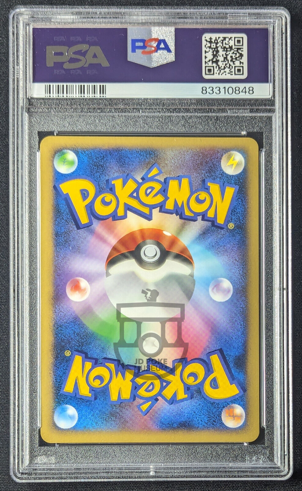 Pokemon 2007 Japanese 10th Movie Promo - Mew Holo Card - PSA 8 NM-Mint